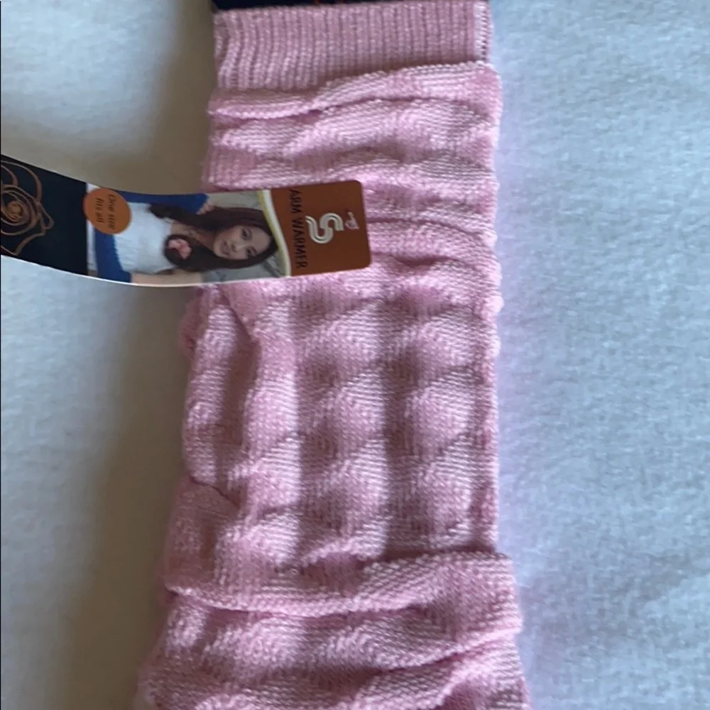 SALE 2/$27 3/$37 4/$45 Mix/Match Pink Stretch New Arm Warmers
